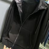 Close-up detail shot of Louis Vuitton luxury clothing with contemporary cut