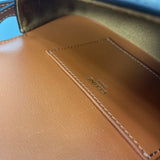 Close-up detail of sleek everyday-luxe women's handbag – women's premium purse