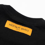 Front view of Louis Vuitton cotton t-shirt with logo-detail design