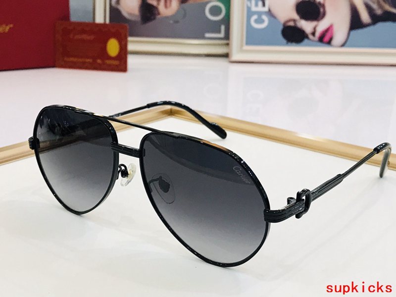 Front view of Cartier unisex sunglasses