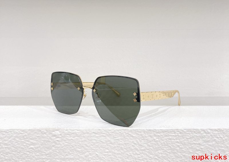 Angled view of Louis Vuitton unisex sunglasses