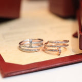 Angled view of Cartier unisex jewelry piece