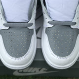 Nike two-tone luxury sneakers view 16 breathable knit upper