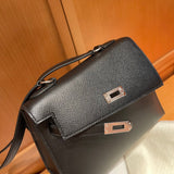 Sculpted bag shown from front angle