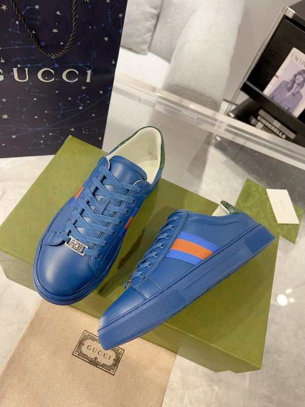 Gucci clean off-white luxury sneakers view 8 chunky sole construction