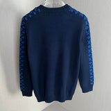 Side profile of Louis Vuitton luxury clothing with contemporary cut