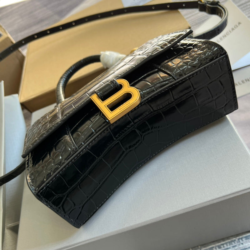 Interior view of statement classic women's handbag – women's designer-style accessory