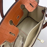 Interior view of modern premium bag