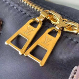 Handle and strap detail of refined premium women's handbag – women's statement bag