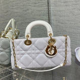 Front view of premium chic women's handbag – women's statement bag