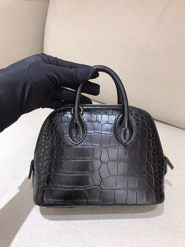 Interior view of sleek premium bag