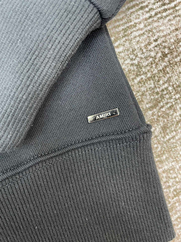 Amiri luxury hoodie detail shot