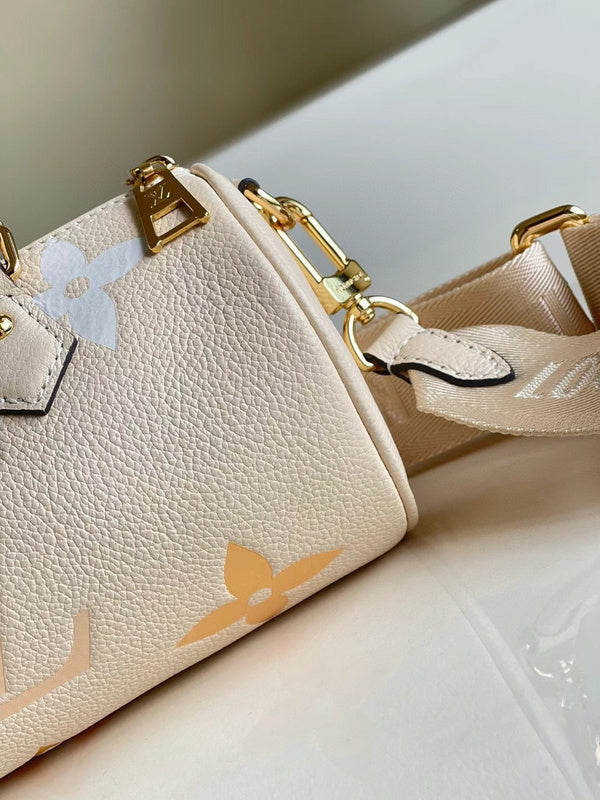 Interior view of sleek elevated women's handbag – women's statement bag