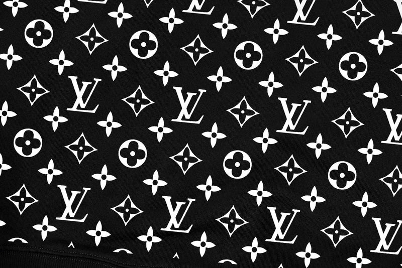 Front view of Louis Vuitton luxury clothing with everyday silhouette