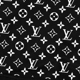 Front view of Louis Vuitton luxury clothing with everyday silhouette