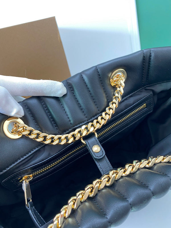 Timeless Vegan Leather Handbag - Understated Luxury Look | Women's Premium Handbag #1104 - styled full view (image 7) of designer-inspired handbag