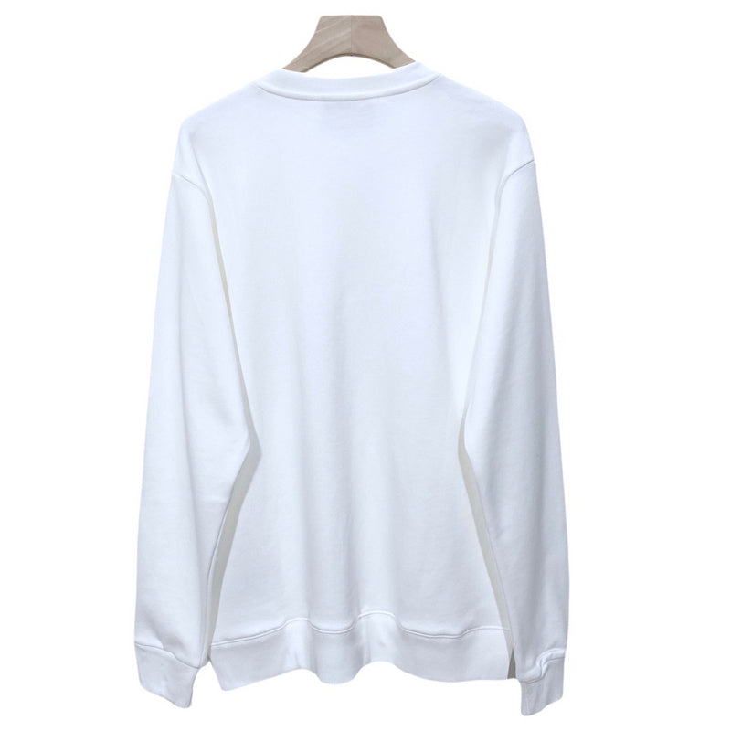 Side profile of Gucci luxury clothing with relaxed-fit cut