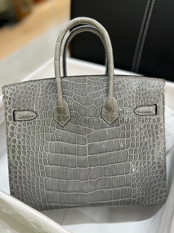 Close-up detail of classic bag design