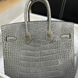 Close-up detail of classic bag design