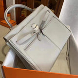 Sophisticated bag shown from front angle
