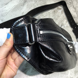 Chic Vegan Leather Handbag - Everyday Elegance | Women's Statement Accessory #182 - close-up detail shot (image 3) of designer-inspired handbag