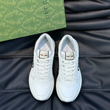 Gucci sneakers detailed view showing premium designer craftsmanship