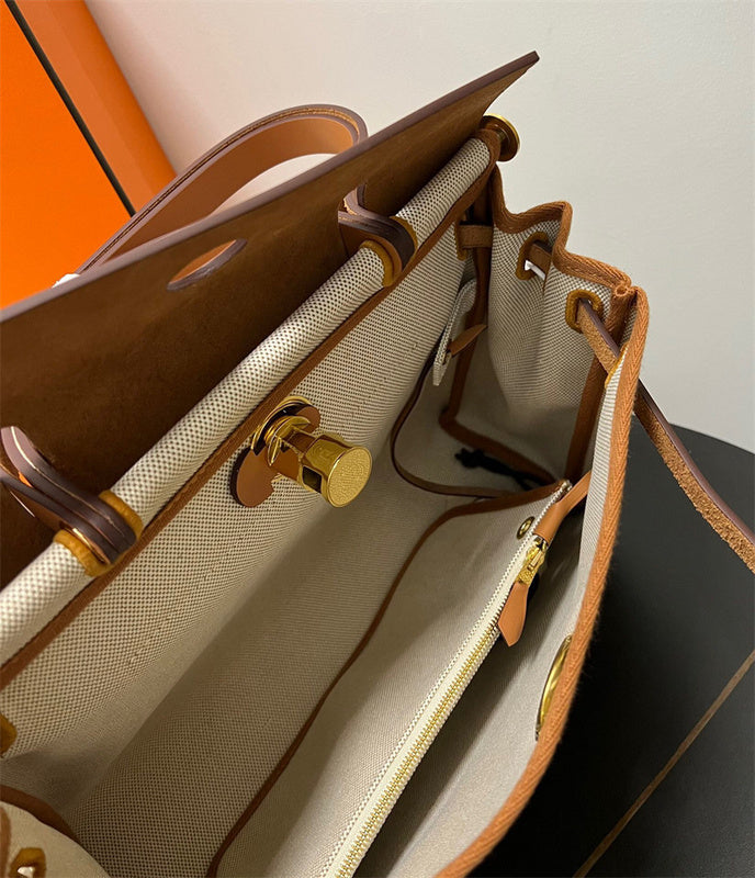  top-handle bag interior and compartment view 9