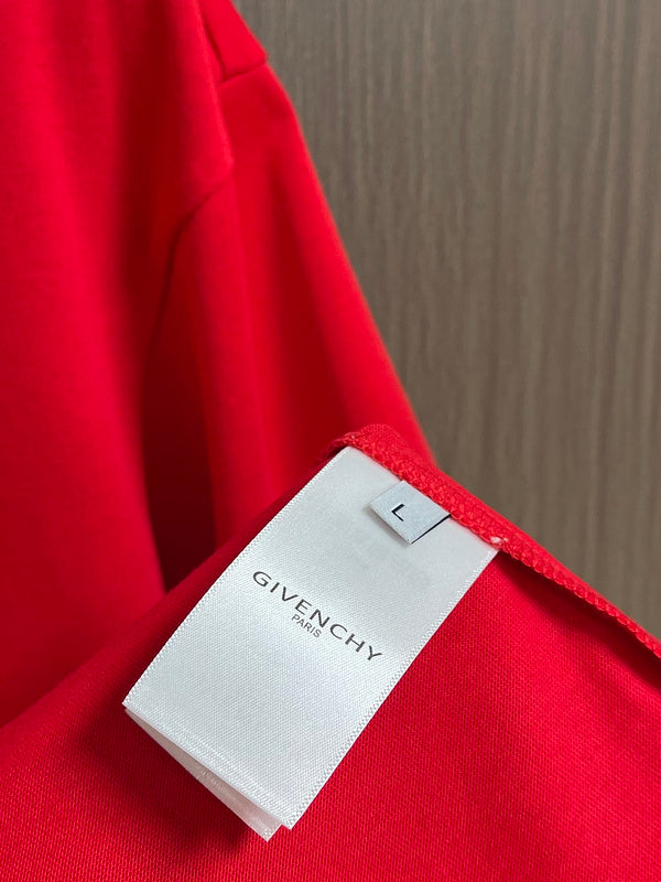 Side profile of Givenchy luxury clothing with streetwear-inspired cut