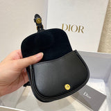 Top view of statement structured women's handbag – women's designer-style accessory