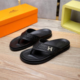 Hermes shoes Style 033 - logo and branding close-up