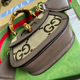 Styled lifestyle shot of structured signature women's handbag – women's statement bag