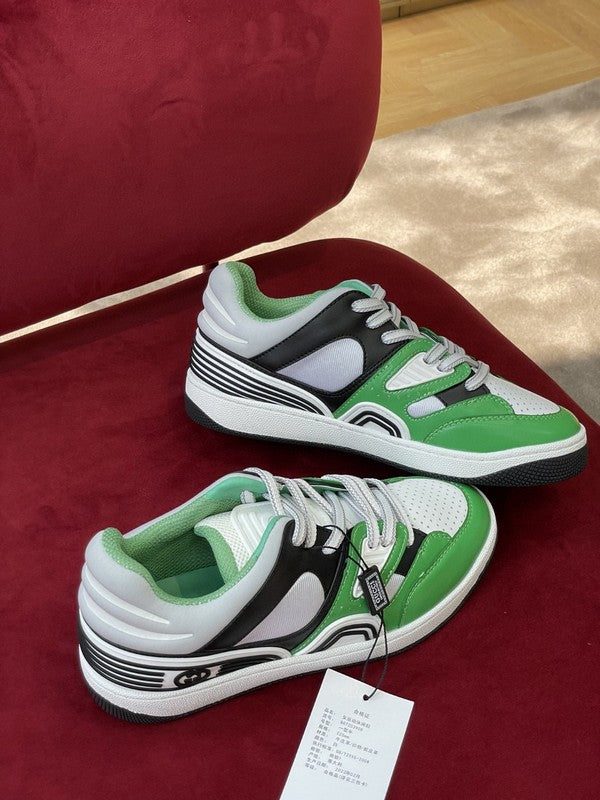 Gucci fresh white-and-black luxury sneakers view 6 streetwear statement look