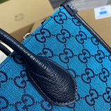 Back view of sleek everyday-luxe women's handbag – women's luxury accessory