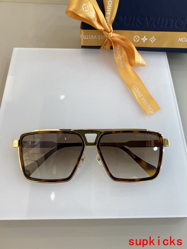 Full view of Louis Vuitton unisex sunglasses