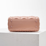 Side profile of classic everyday-luxe women's handbag – women's premium purse