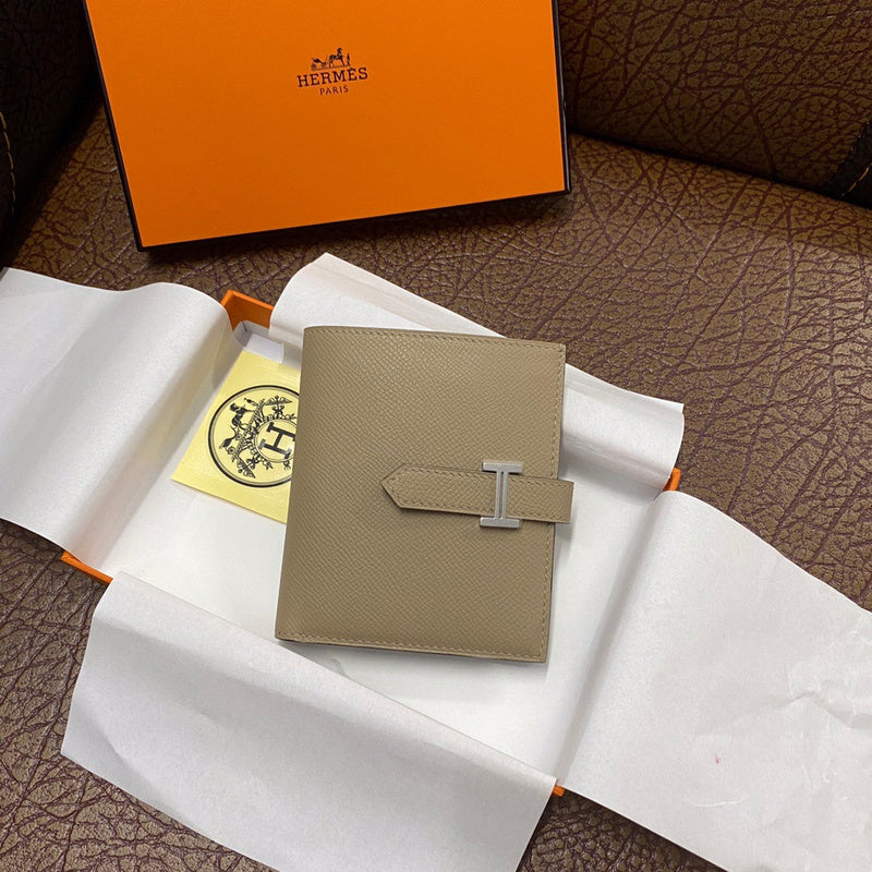 Side view of tailored structured handbag