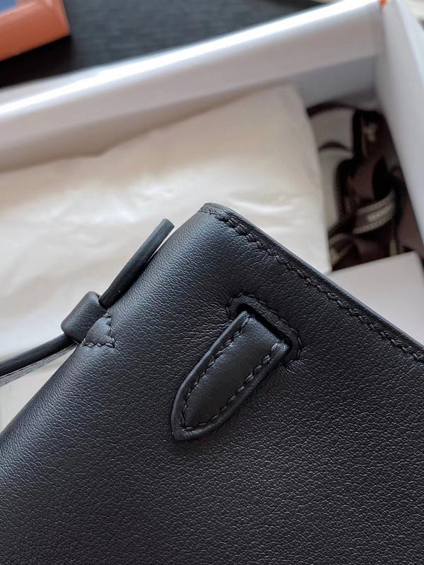 Elegant bag shown from front angle