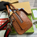Side profile of statement modern women's handbag – women's premium purse