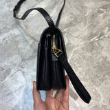 Timeless Vegan Leather Handbag - Modern Structured Build | Women's Designer-Inspired Purse #704 - back view (image 4) of designer-inspired handbag