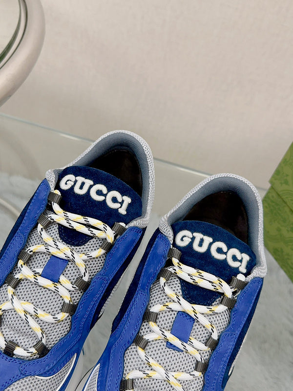 Gucci crisp white luxury sneakers view 6 everyday casual design