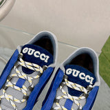 Gucci crisp white luxury sneakers view 6 everyday casual design