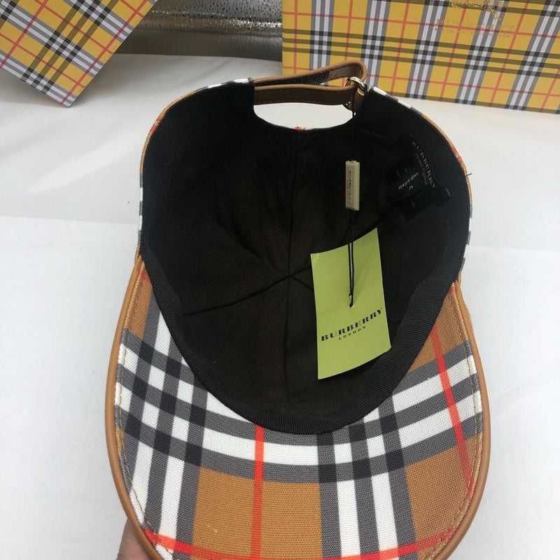 Lifestyle view of Burberry unisex cap