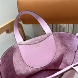  contemporary shoulder bag detail view showing craftsmanship