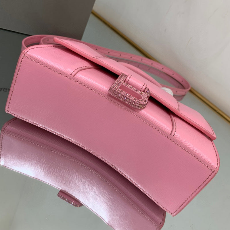 Zivas Charm Refined Everyday Style Statement Handbag (Polished Everyday Piece) – Angled View