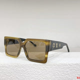 Front view of Louis Vuitton unisex sunglasses