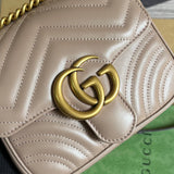 Interior view of structured premium bag
