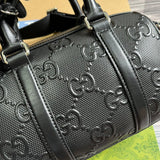 Back view of statement modern women's handbag – women's everyday handbag