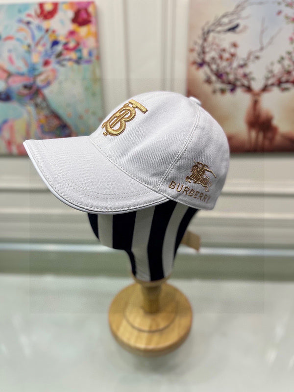Front view of Burberry unisex cap