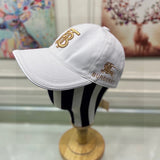 Front view of Burberry unisex cap