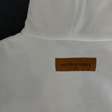 Side profile of Louis Vuitton luxury clothing with contemporary cut